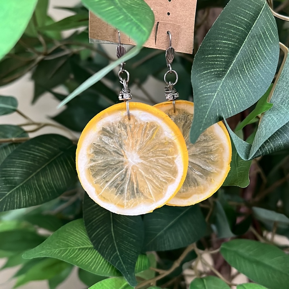 Lemonade Lemon Slices Earrings